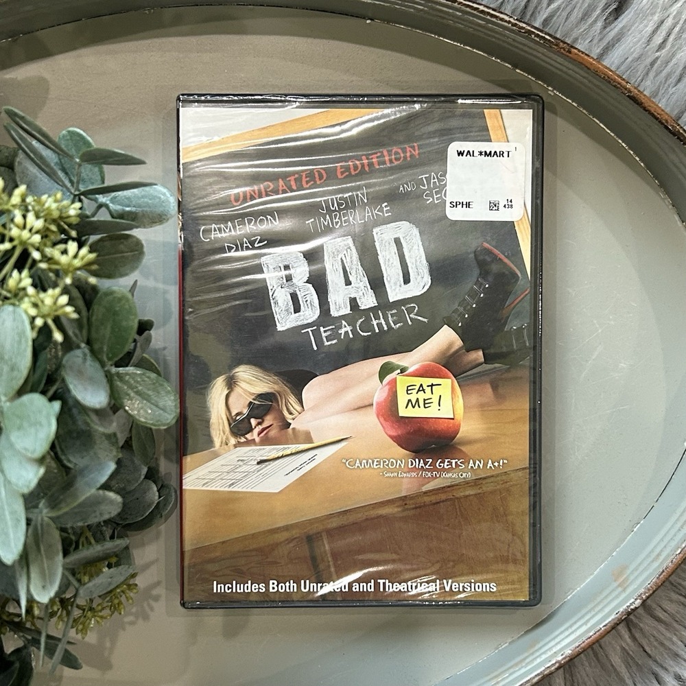 BAD TEACHER (NEW/SEALED DVD, Unrated Edition) Justin Timberlake &‎ Cameron Diaz